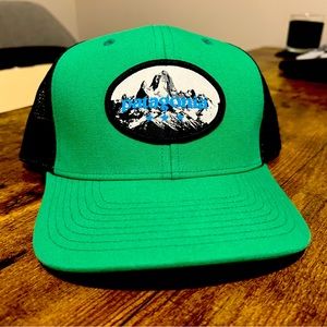 Green Patagonia cap